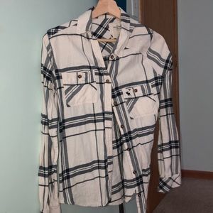 A & F flannel button down